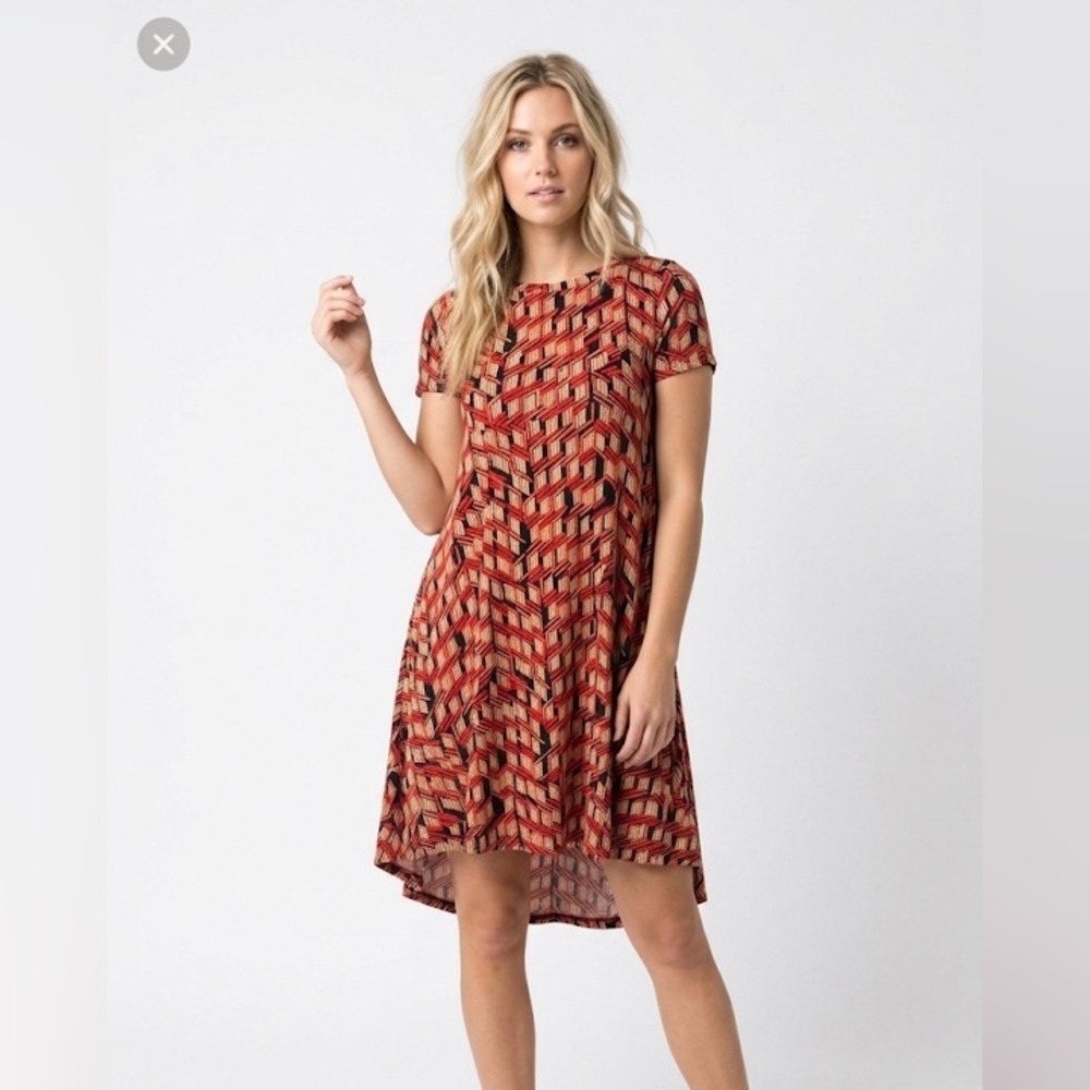 Lularoe modern print dress size xsmall